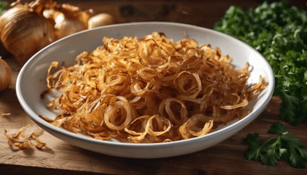 Appréciez les oignons frits Carrefour pour vos plats gourmands