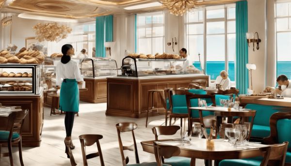 Café cosy et restaurant gastronomique au Caillou