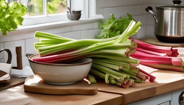 Congeler de la rhubarbe : étapes et conseils pratiques