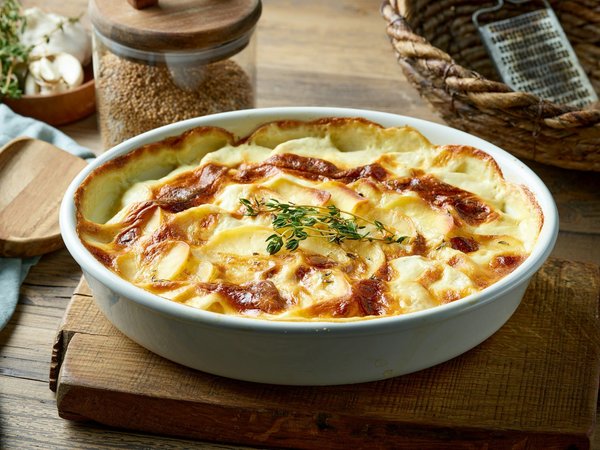 Comment préparer un gratin dauphinois crémeux et fondant sans fromage ?
